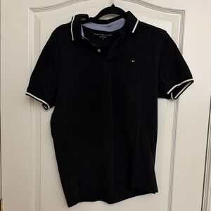 Tommy Hilfiger Men's Polo Shirt in Black